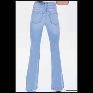 Forever 21 High Rise Slim Fit Flare Jeans